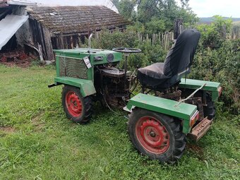 Malotraktor domácí vyroby - 2