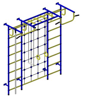 PIONER C42C – dětské žebřiny - VYPRODEJ - 2