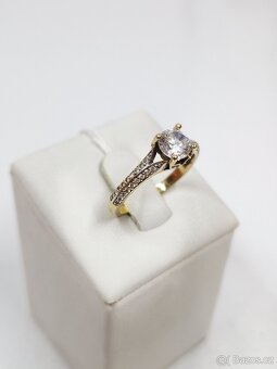 Zlatý prsten 8K - 2