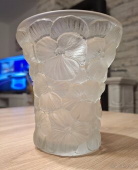 Váza macešky cca 1935 - 2