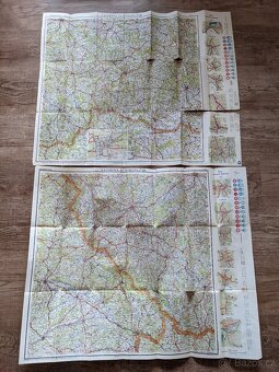 Prodám staré mapy 1910-1950 - 2