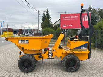 Dumper dempr sklápěč Thwaites Mach 471 2 tuny, hydrostatický - 2