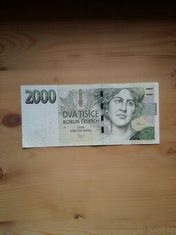 2000 Kč,- série Z - v pěkném stavu - 2