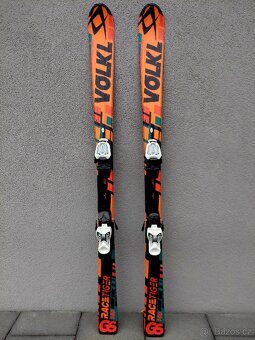 Lyže VÖLKL, 140 cm + lyžáky - 2