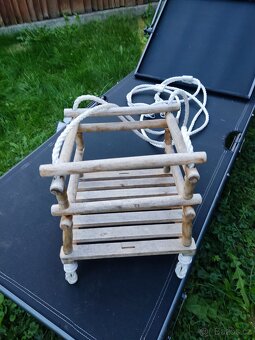 Dřevěná dětská houpačka - 2