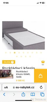 Rozkládací křeslo - 2