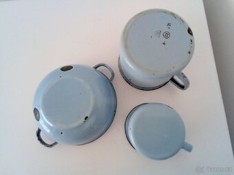 Staré, smaltované nádobí - 2