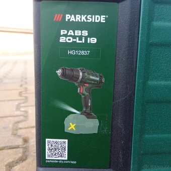 Aku vrtačka parkside - 2