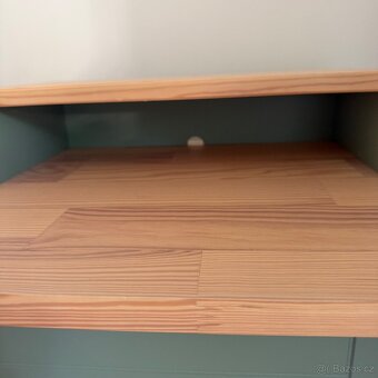 Noční stolek ikea zelený - 2