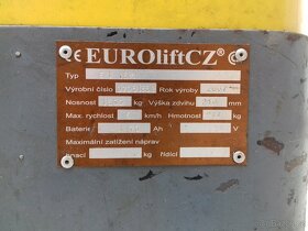 Elektrický paletizační vozík - 2