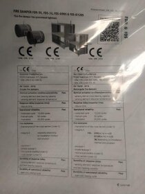 Vzduchotechnické protipožární klapky - 2