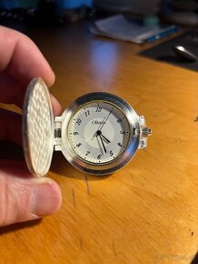 Olimpia kapesní hodinky mechanické | Postříbřené | 49mm | - 2
