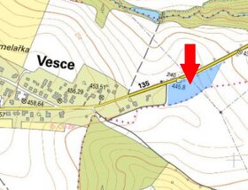 Pozemek ve Vescích u Soběslavi - 2
