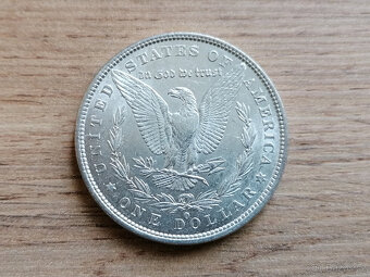 Stříbro Morgan Dollar 1879 USA Spojené státy stříbrná mince - 2