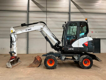 Prodám kolový minibagr Bobcat E 57W - 2