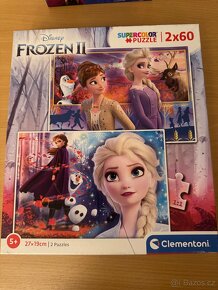Puzzle a domino/pexeso Frozen - 2