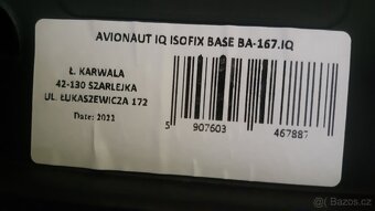 Avionaut isofix základna IQ pro Pixel, Cosmo a AeroFix - 2