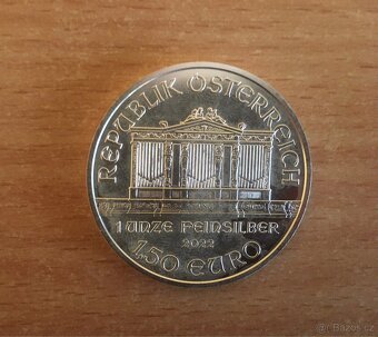 Stříbrné investiční mince WIENER PHILHARMONIKER 1Oz - 2