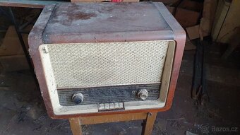 Rádio s gramofonem Tesla Orchestr historické - 2