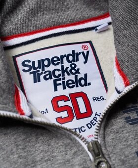 Superdry Track & Field mikina na zip - 2