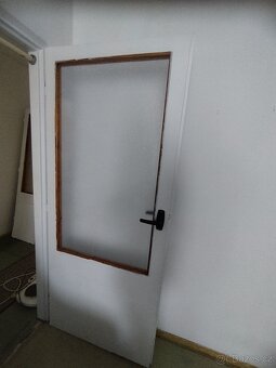Interiérové dveře 80 cm – se sklem - 2