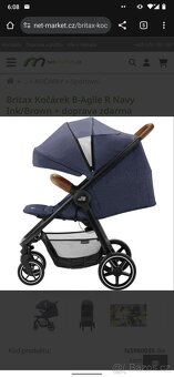 Kočárek Strider M, Navy Ink, Britax Römer sportovní - 2