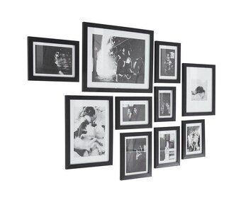 NOVÉ Rámová koláž – foto rámečky 10 kusů - 2