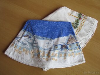 VÁNOČNÍ UBRUSY KRUHOVÉ - 2