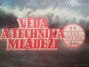 VĚDA A TECHNIKA MLÁDEŽI čísla 11, roku vydání 1955, VTM, - 2