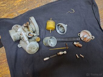 CZ 175 502 prase karburátor Jikov 2924SD11 sytič - 2