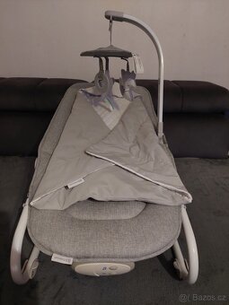 Polohovací vibrující lehátko,sedátko s melodiemi - 2