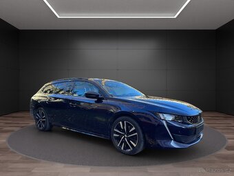 Peugeot 508 GT, 165kw, PHEV, pěkný vůz, DPH, SOH 96.8% - 2