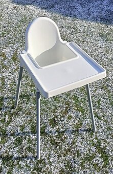 Dětská jídelní židlička IKEA s pultíkem - 2