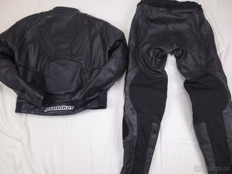 Probiker PRX Black pánska kožená kombinéza na moto 52 L - 2