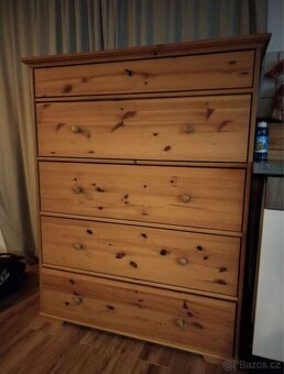 Veliká masivní komoda Ikea Hurdal Hemnes - 2