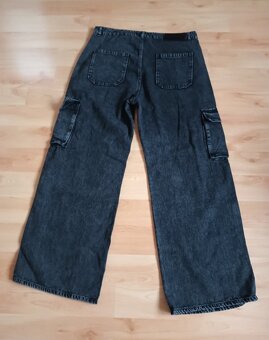 Pánské široké riflové kalhoty - 2