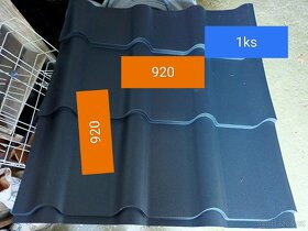 Zbytky AL střešní krytiny Antracit - Satjam Grande Plus - 2