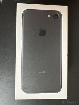 Prodám Appe iphone 7 černý, 32GB - vynikající stav - 2