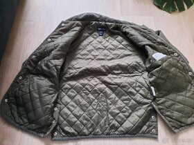 Přechodový kabátek H&M vel. 116 - olivová barva - 2