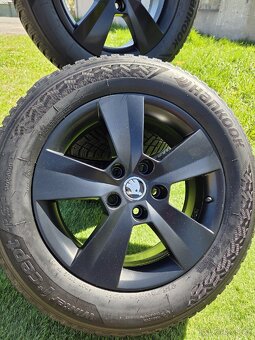 Pěkná zimní sada Škoda Superb 3 16" 5x112 215/60/16 - 2
