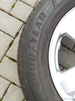 Alu disky R15 + letní pneu - 2