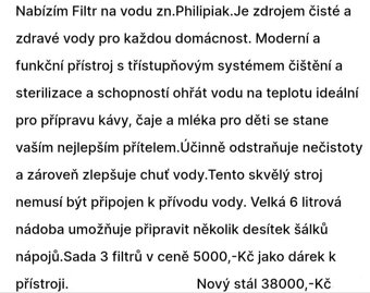 Filtr na vodu Philipiak - 2