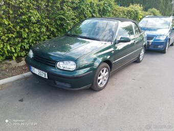 Golf IV Kabriolet 1.6 MPI 1998 bez koroze 190.000 km - 2