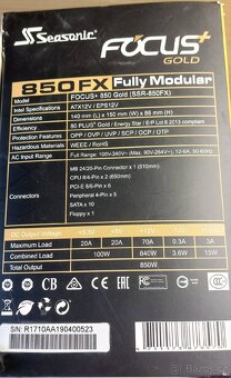 Zdroj Season 850W Focus 850 FX - 2