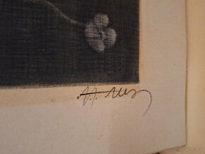 Dívka u zrdcadla - "Alex" Adolf Jelínek (1890 - 1957) - 2