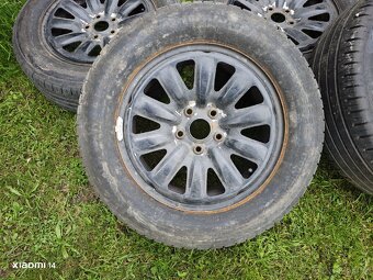 Hybridní disky 5x112 r16 6.5J ET 41 215/60 letní - 2