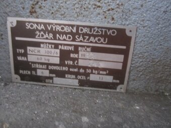 Nužky na plecha železo - 2