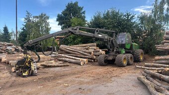harvestor john deere 1170, vymena ukt, lkt, zelezny kun - 2