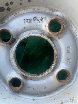 Kompletni rezervni kolo -pneu 195/70 r14 91T disk r14 et30 - 2