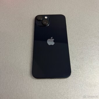 iPhone 14 128GB černý, pěkný stav, 12 měsíců záruka - 2
